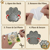 Dog Memorial Gifts for Loss of Dog, Personalized Pet Memorial Crystal Suncatcher with Photo, Pet Loss, Loss of Dog Sympathy Gifts, Dogs and Cat Remembrance Bereavement Passing Away Keepsake