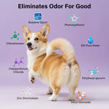 Pet Odor Eliminator Spray (8oz/236ml) – Cedar Scent Pet Odor Remover for Dog & Cat Urine, Carpet, Bedding & Strong Pet Smells, Natural Neutralizer for Home & Pet Areas