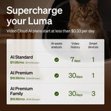 PETLIBRO Luma Automatic Litter Box with AI-Camera Waste Analysis, Auto Odor-Control Self Cleaning Cat Litter Box, Large Open-Top Smart Robot with Multi-Cats Recognition, App Control and Safety Sensors