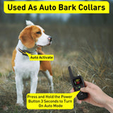 PetJoy Automatic Bark Collar for Dogs - Shock Collar with Remote and Auto Modes, Bark Training Combo - Level 1-5, 3300 Ft Range