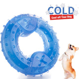 ZNOKA Pet Products Arctic Freeze Fetch Food Cooling Teether Chew Toy (2PCS)