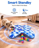 PetBusy Smart Interactive Cat Toys for Indoor Cats Chasing and Pouncing Fun