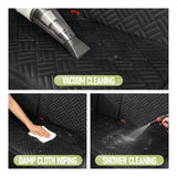 Brlako Dog Car Seat Cover for Back Seat, Waterproof 600D Oxford Protector for Travel and Daily Use, Non Slip Scratch Resistant Bench Cover, Easy to Clean, Fits Compact Cars/SUVs, 52 Inch