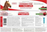 OZIPCO Ivermectin Horse Paste 1.87% | Apple Flavor – 6.08g Syringe for Equine Use Only Up to 1250 LB (4-Pack)