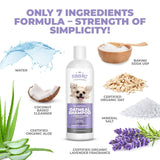 Mighty Petz 2-in-1 Oatmeal Dog Shampoo + Mighty Petz Dog Ear Cleaner Solution + 2-in-1 Dog Breath Freshener Spray & Water Additive Bundle