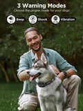 Wireless Dog Fence with 3 Warning Modes, Electric Dog Fence Collar with Real-time Signal, Pet Containment System with Wide Adjustable Range for Most Dogs