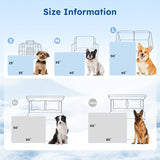 ZOMISIA Premium Cooling Blanket for Large Dogs - Q-MAX>0.5 Cold Breathable Washable Pet Mat, Travel Soft Dog Summer Essentials, Grey, 40"x50"