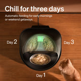 PETLIBRO Automatic Litter Box and Cat Feeder for Wet Food and Self Cleaning Litter Box with AI Waste Analysis and Multi-Cats Recognition