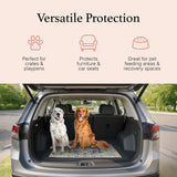 Lovewag Reusable Washable Dog Pee Pads, Blue Hazel 28x41, 2 Pack