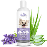 Mighty Petz 2-in-1 Oatmeal Dog Shampoo + Mighty Petz Dog Ear Cleaner Solution + 2-in-1 Dog Breath Freshener Spray & Water Additive Bundle