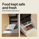 PETLIBRO RFID Automatic Cat Feeders - 2 Cat Wi-Fi Feeders, 3L Auto Dispensers with Light Collar Tag, 1-10 Meals