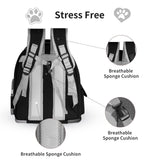 GixDix Cat Backpack Carrier for Cats and Small Dogs, Breathable Cat Bubble Backpack, Airline Approved Pet Travel Carrier for Hiking Camping Outdoor(Black)