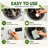 ORIENTLEAF Washing Machine Cleaner for Pet Owners, 24 Tablets 1 Year Supply
