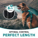 Embark Dog Leash - Heavy Duty Tough Nylon Training Lead for All Dog Breeds