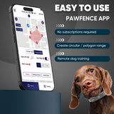 GPS Wireless Dog Fence, Electric Fence System with Training Collar