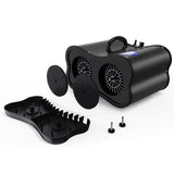 Flying Pig Double Motor High Performance Dog Pet Grooming Dryer (Black)