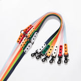 THE LICKER Store WLK1005H-5SET Luna Medium 8FT Adjustable 6-in-1 Waterproof Hands-Free Leash and Collar with LED Flashlight, Bag Dispenser, and Poop Bag Holder, Bramble