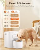 Dokoo Automatic Dog Feeder for Large Breeds, 15L/63 Cups Vacuum-Sealed