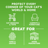BugMD Pet Safe Flea Spray for Cats & Home | Natural Indoor Flea Killer & Tick Prevention | Plant-Based Flea Treatment for Carpet, Furniture & Cat Trees with Essential Oils