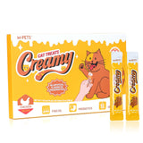 Triple Meat Protein Lickable Cat Treat – 20 Tubes Pack of Healthy Squeeze Up Creamy Snacks with Functional Nutrients for Hydration, Digestive & Coat Health – Grain Free, High Protein, Chicken Flavor