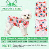 Paterr 25 Pcs Dog Shirts Printed Puppy Clothes Breathable Cartoon T Shirt for Dog Soft Puppy Clothing Lovely Pet Shirts Outfits for Pet Dogs Cats Summer Party Holiday, 25 Styles (Size: M)