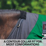 STORM SHIELD Extreme Horse Turnout Sheet - Playful | Size 76 - Purple | 1200 Denier | Contour Collar | Bellyband Closure | Waterproof, Windproof & Breathable | Easy to Use Front Snaps