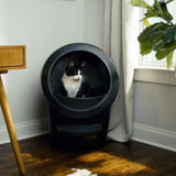 Whisker Litter-Robot 4 with Step & Fence, Black - Automatic