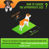 Hompet Dog Grass Pad with Tray Large, 41"x27", 2 Reusable Artificial Turf for Dogs Potty, Waterproof Non-Slip Washable Pee Pads, Quickly Absorbency Portable Dog Litter Box for Indoor/Outdoor Use