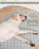 NUPIDA Orthopedic Small Dog Bed for Crate with Washable Cover, 23x17, Grey