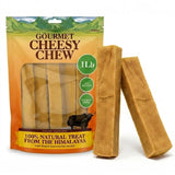 Advance Pet Products Gourmet Cheesy Chew for Dogs (1 lb, 5 Count) - Himalayan Yak Cheese Dog Treat, Natural Long Lasting Protein Rich Chew for Small Medium Large Dogs, Healthy Pet Snack - Turmeric