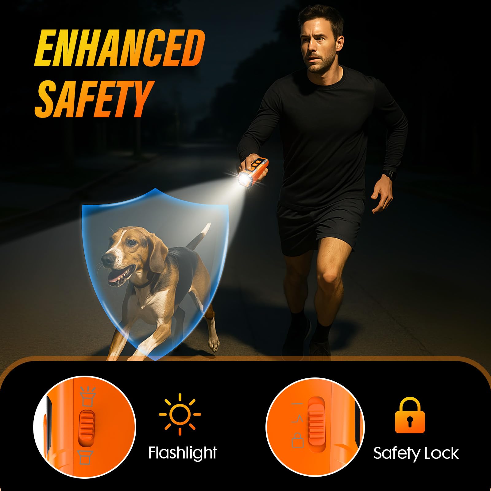 3-Mode Rechargeable Ultrasonic Anti Barking Device – Humane Dog Training Tool