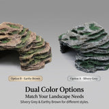 Large Reptile Hide Shale Scape Step Ledge, Reptile Cave Hideout, Bearded Dragons Accessories, Basking Rocks for Bearded Dragons (Large-B-11.8 * 9.8 * 5.3)