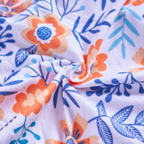 PetWarm Dog Spay Recovery Suit, Onesies for Dogs, Surgery Suit for Dogs Female After Spayed, Dog Cone Alternative After Surgery, Flower Pattern, Orange, XS