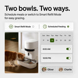 PETLIBRO Automatic Cat Feeder for 2 Cats, AI Recognition Camera Intake Log
