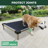 FXW TitanNest Cooling Chew-Proof Elevated Dog Bed for Large Dogs