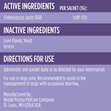 Purina Pro Plan Veterinary Supplements FortiFlora Dog Probiotic Supplement, Canine Nutritional Supplement - 30 ct. Box
