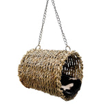 Hamiledyi Hamster Hanging Hammock Basket 3 Piece Wooden Rat Ladder Swing Set Cage Clmbing Toys for Syrian Hamster Sugar Glider Bird Mice Playing Sleeping