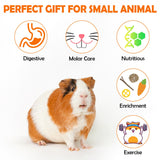 Sofier Guinea Pig Toys Tunnel Hideout Cage Accessories Chew Toys for Hamster Rabbit Ferret Rat Chinchilla Hedgehog Enrichment Playpen Boredom