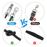 MIYABALA Bungee Horse Trailer Ties,36 Inch Long Bungee Cross Ties for Horses with Super Strong Quick Release Panic Snap and Bull Snap for Horse Trailer Accessories