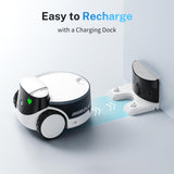 Enabot EBO ROLA PetPal 2.5K Camera Robot: Movable WiFi QHD Cam, Indoor Smart Home Security, Night Vision, 2-Way Audio, Remote App Control, Photo, Video for Cat/Dog/Family (w/Storage Module)