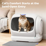 Robotail XXXL Self Cleaning Cat Litter Box for Multiple Cats