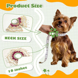 Silk New Year Pet Outfit for Cats & Small Dogs – Embroidered Vintage Pattern, Metal Buckle, Cat Costume Photo Prop for Birthday & Holiday