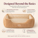 Cooling Orthopedic Dog Bed for Large Dogs, Memory Foam, Washable Cover