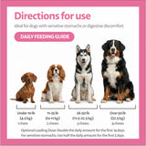Ayourpets Dog Digestive Chews for Diarrhea, Loose Stool & Sensitive Stomachs – Holistic Herbal Gut Support with Turmeric, Ginger & Fennel – Pork Flavor – 90 Count