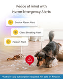 Furbo Mini Pet Camera [Subscription Required] Unlock Camera w/Paid Plan: Home Security with Dog & Cat Safety Alerts, 2-Way Audio, Mountable Smart Cam (Low Risk, 3mo Min. Cancel Anytime)