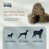 Hip & Joint Dog Chews, Glucosamine & Green Lipped Mussel, 90 Count