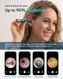 Bebird Earsight Ultra Ear Wax Removal Tool Camera, FSA HSA Eligible Items, 2K HD Ear Cleaner with Flexible Ear Camera Otoscope, Painless Ear Pick Tweezers, Visual Earwax Cleaning Dropper for Family