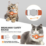 ZFSJTAG Cat Tracker, GPS Tracker for Cats, No Monthly Fee Pet Tracker for Cats Compatible with Apple Find My App (Only iOS), Real-Time Tracking, Smart Alerts, Up to 1-Year Battery, Waterproof