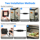 3MP 2K Aquarium & Terrarium Pet Camera with Light for Fish or Reptile Pet