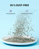 PETKIT Mixed Cat Litter Fast Clumping,Flushable,Ultra Absorbent, 100% Natural Ingredients Litter,Water Dissolvable,Really Dust-Free,Low Tracking Bentonite Tofu Litter ( 7.9 lb×4 Bags)